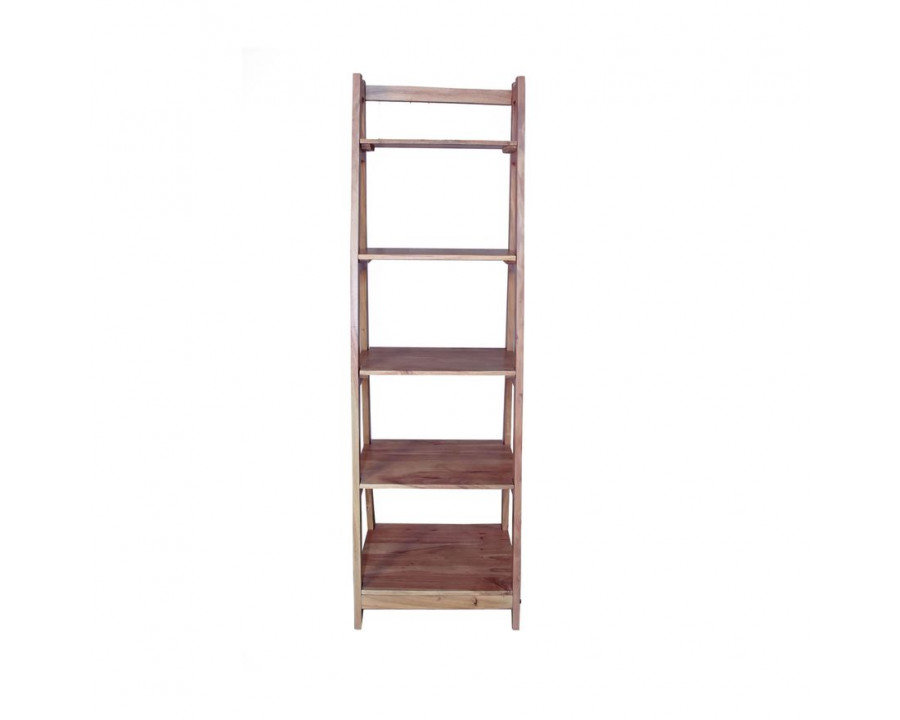 Sagebrook - Wood 5-Tier Bookshelf