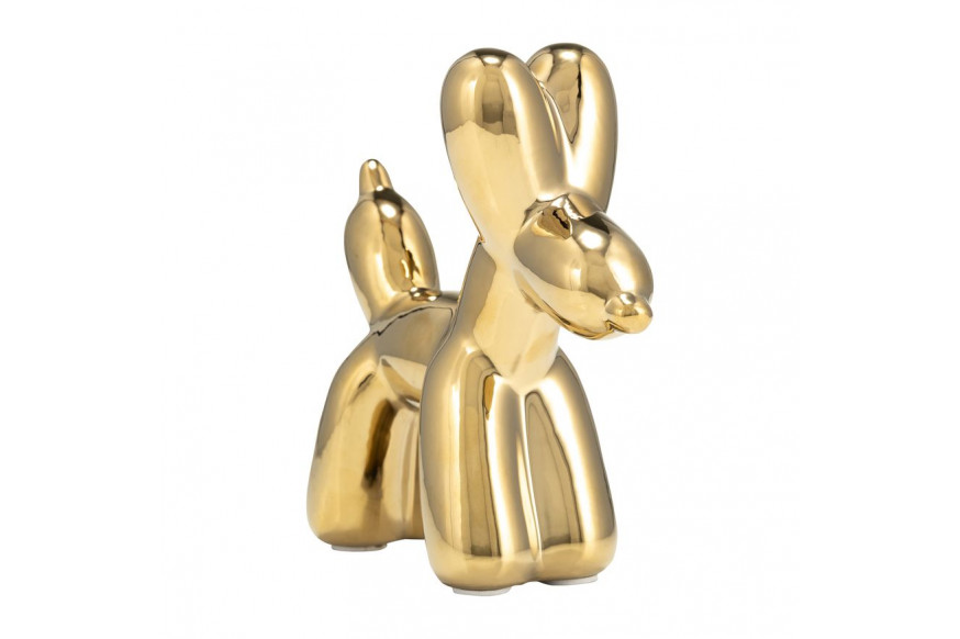 Sagebrook™ 7" Balloon Dog Animal - Gold