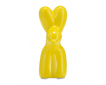 Sagebrook 7" Balloon Dog Animal - Yellow