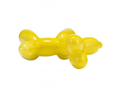 Sagebrook 7" Balloon Dog Animal - Yellow