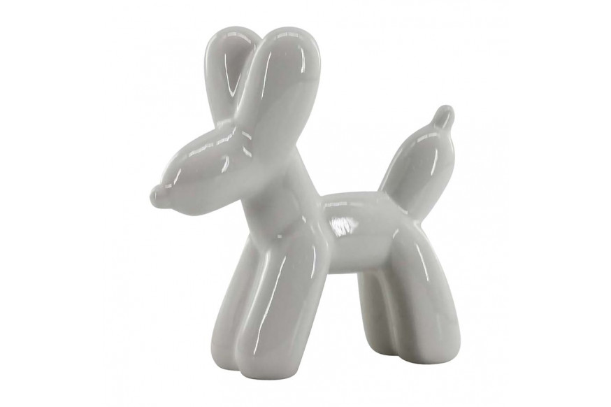 Sagebrook™ 7" Balloon Dog Animal - White