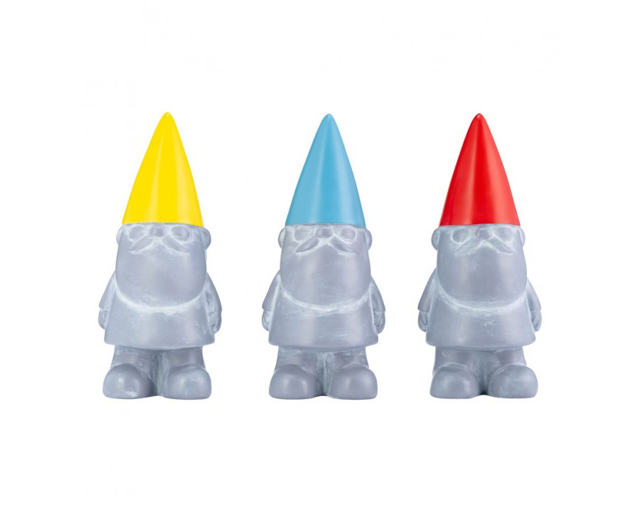 Sagebrook 8" Resin Gnomes (Set Of 3) - Multi