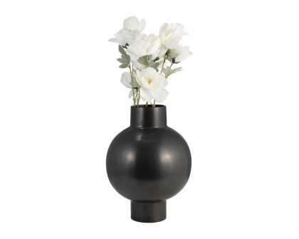 Sagebrook 18" Ceramic Bubble Vase - Gray