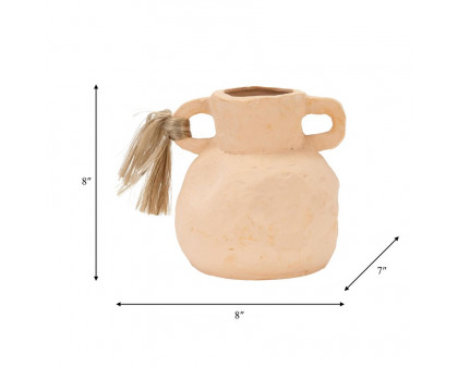 Sagebrook™ 8" Terracotta Texture Vase