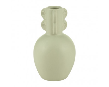 Sagebrook 17960 9" Ceramic Eared Vase