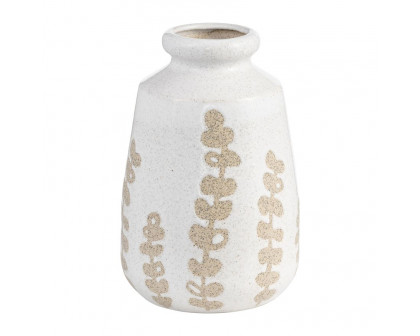 Sagebrook 8" Ceramic Botanical Vase