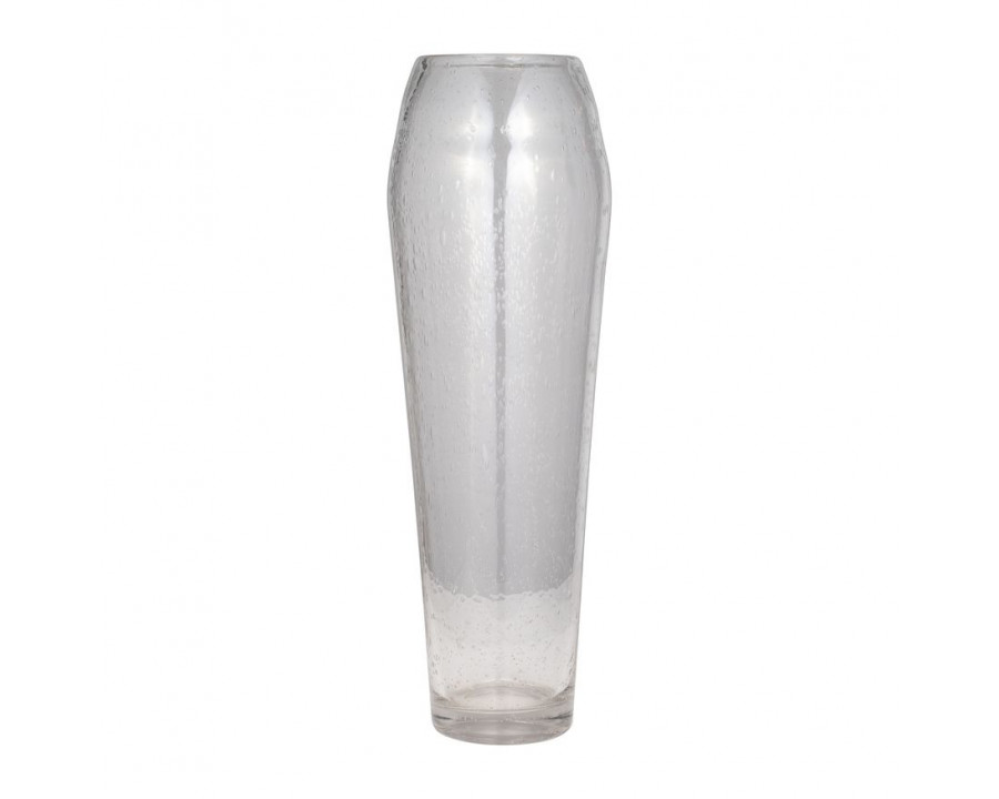 Sagebrook 23" Glass Floor Vase Bubble