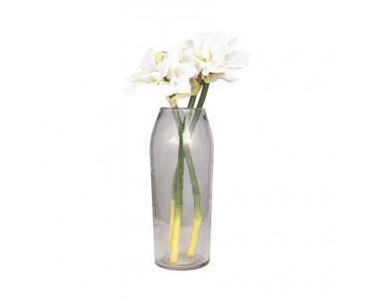 Sagebrook™ 29" Glass Floor Vase Bubble - Clear