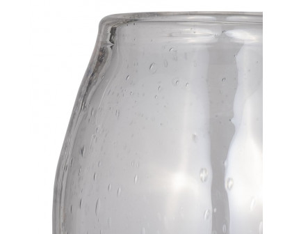 Sagebrook™ 29" Glass Floor Vase Bubble - Clear