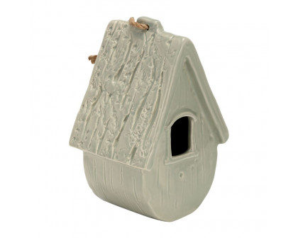 Sagebrook Ceramic Decorative Light Green Old Bird House