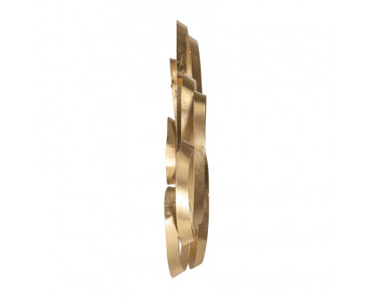 Sagebrook - Metal Loopy Wall Decor in Gold