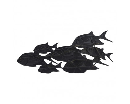 Sagebrook - Metal School Of Fish Wall Décor