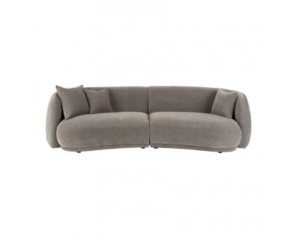 Sagebrook 4-Seater Curved Sofa