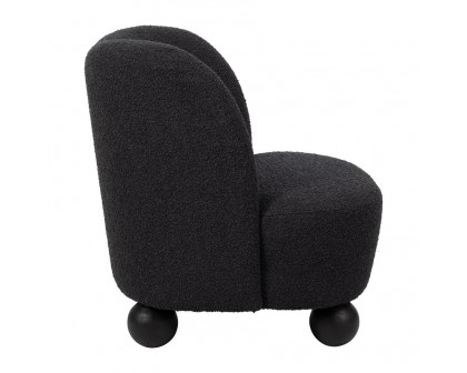 Sagebrook™ Ball-foot Accent Chair - Black