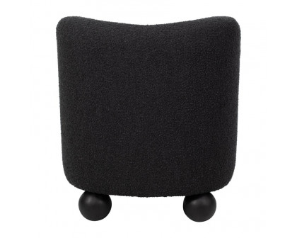 Sagebrook™ Ball-foot Accent Chair - Black