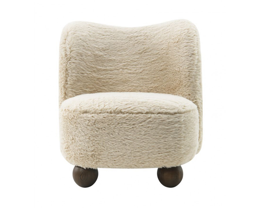 Sagebrook Ball-foot Accent Chair