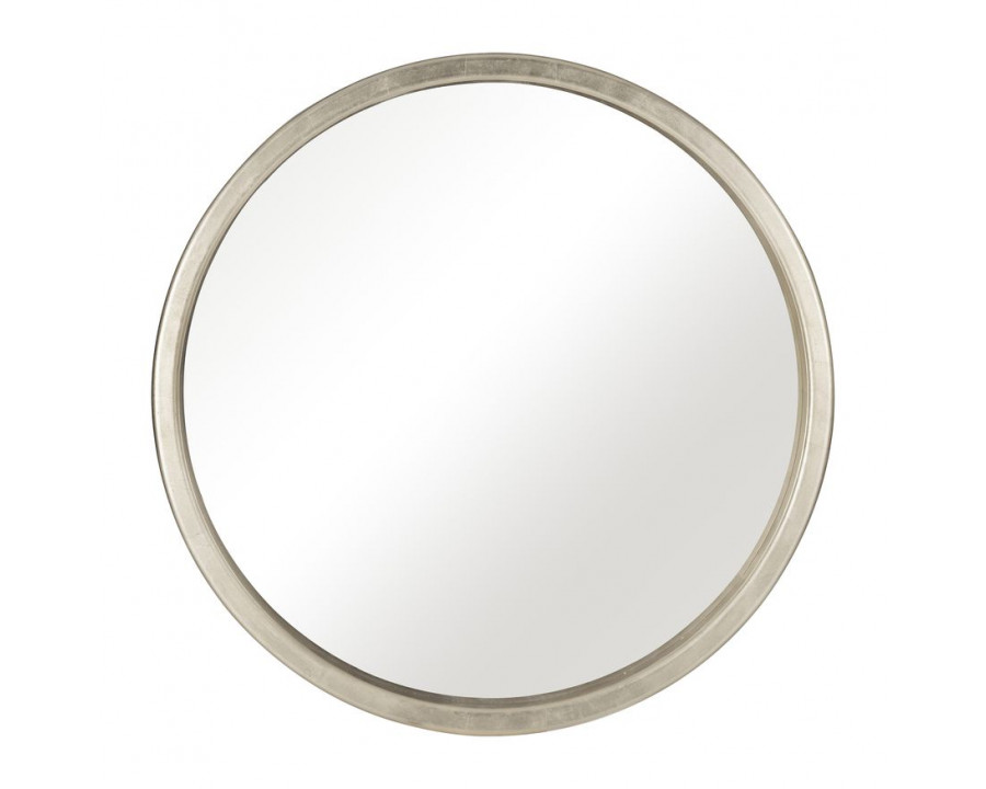 Sagebrook Champagne Circle Mirror