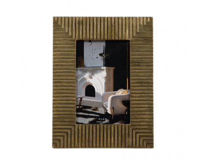 Sagebrook 4"x6" Metal 5th Ave Photo Frame