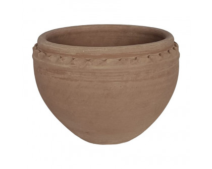 Sagebrook 10" Terracotta Decorative Bowl