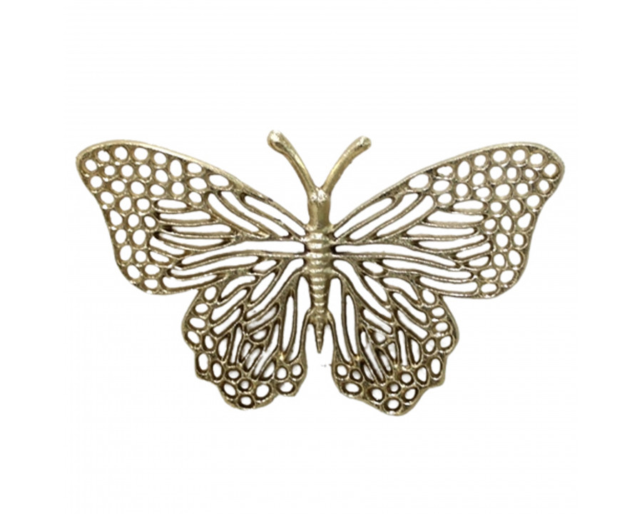 Sagebrook 11" Metal Wall Butterfly