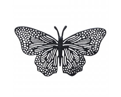 Sagebrook 11" Metal Wall Butterfly