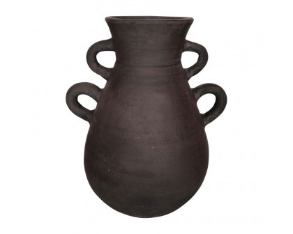 Sagebrook 12" Terracotta Vase With 4 Handles