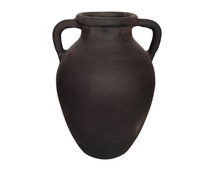 Sagebrook 13" Terracotta Vase With Handles