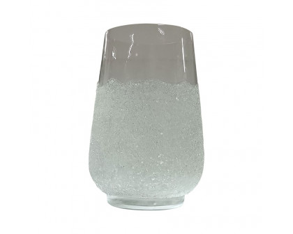 Sagebrook 10" Glass Sugar Vase