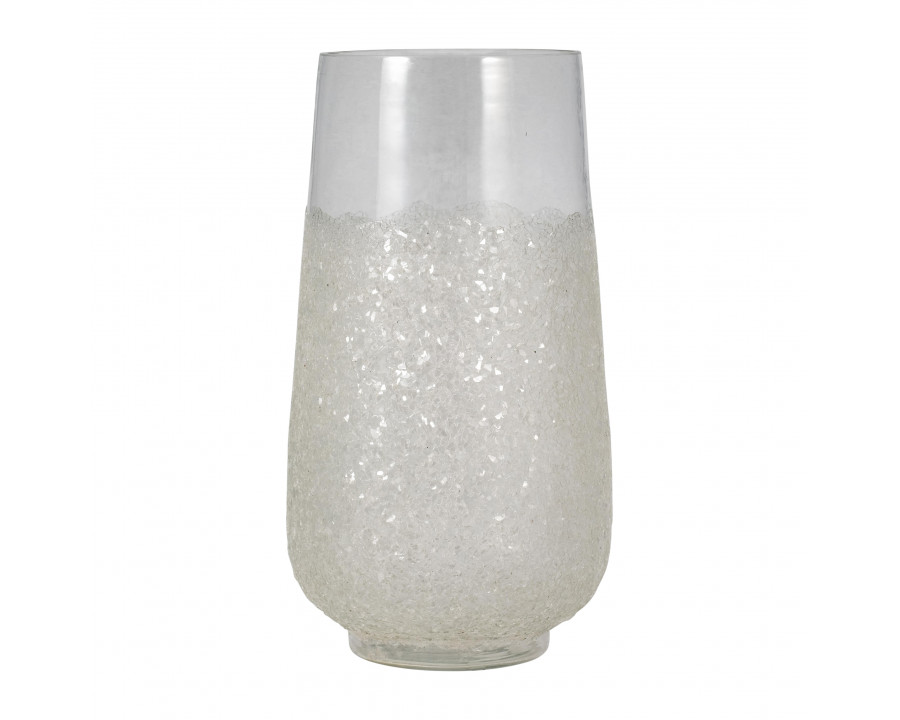 Sagebrook 10" Glass Sugar Vase