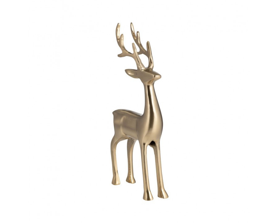 Sagebrook 14" Metal Standing Reindeer