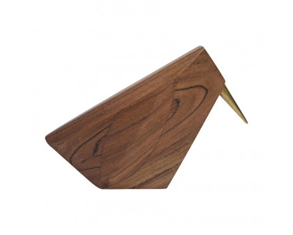 Sagebrook 6" Wood Sitting Bird