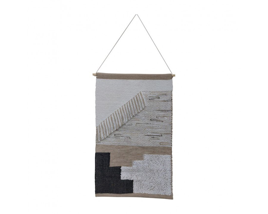 Sagebrook - 36" Diagonal Fringe Wall Hanging