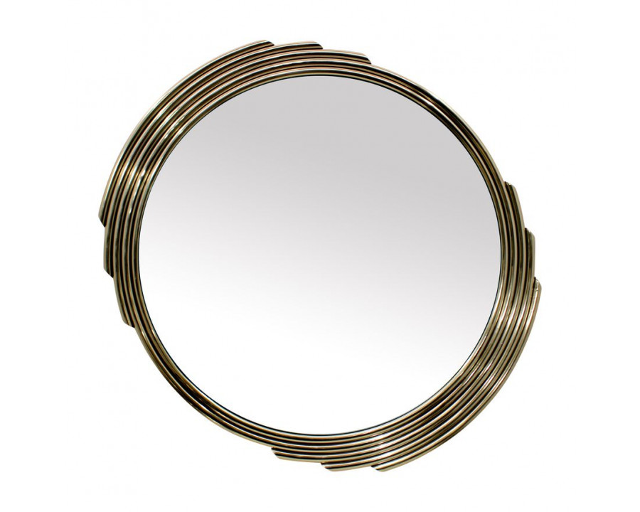 Sagebrook Metal Decor Wall Mirror - Gold