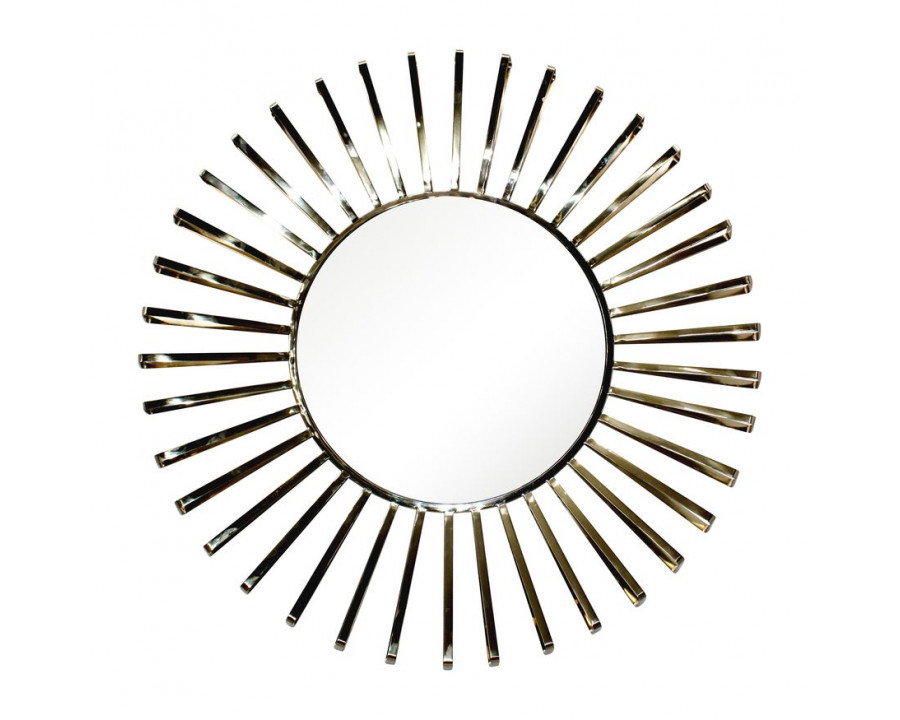 Sagebrook Metal Burst Wall Mirror - Gold