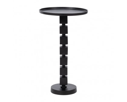 Sagebrook 25" Aluminum Stacked Disc Accent Table