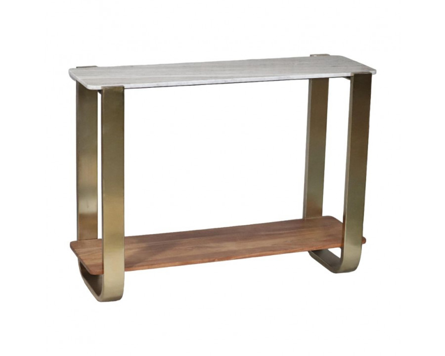 Sagebrook - Marble Top Console Table