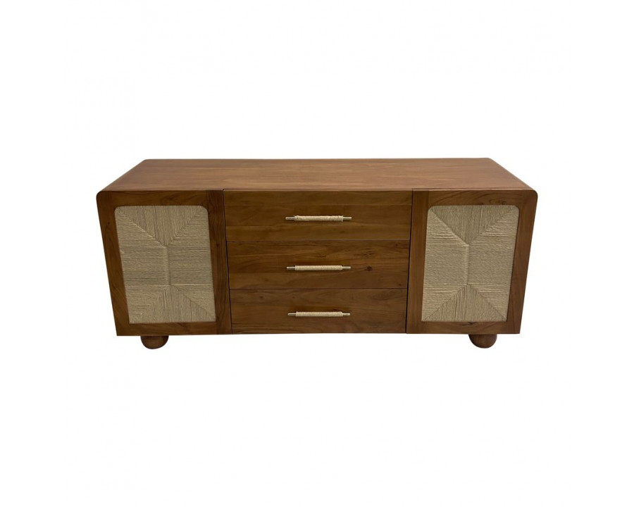 Sagebrook Acacia Abacus Sideboard