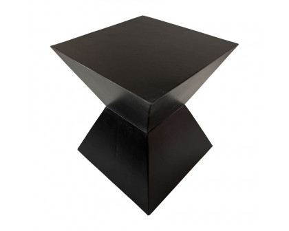 Sagebrook™ Hourglass Side Table - Black