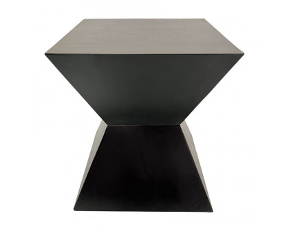 Sagebrook™ Hourglass Side Table - Black