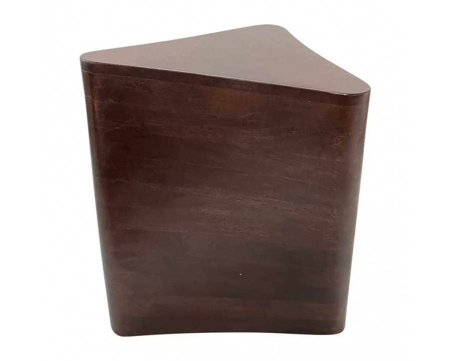 Sagebrook - Wood Modern Side Table in Brown