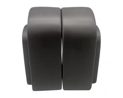 Sagebrook 7" Ceramic Arch Bookends (Set Of 2)