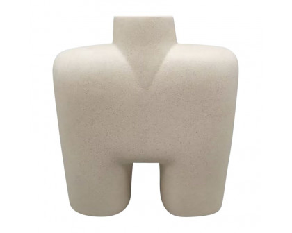 Sagebrook 7" Ceramic Square Shape Vase