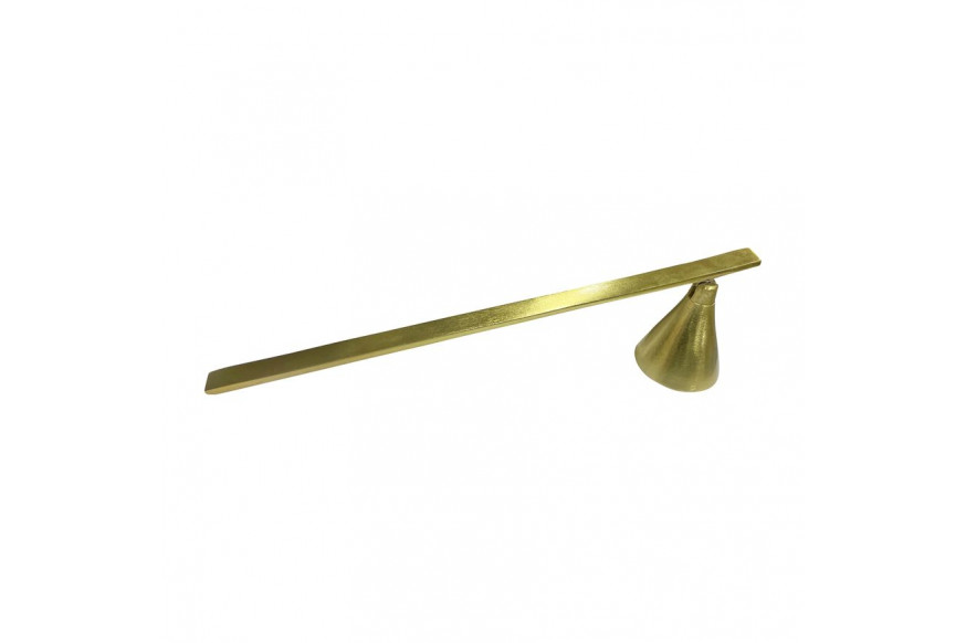 Sagebrook™ 11" Metal Cone Candle Snuffer - Gold