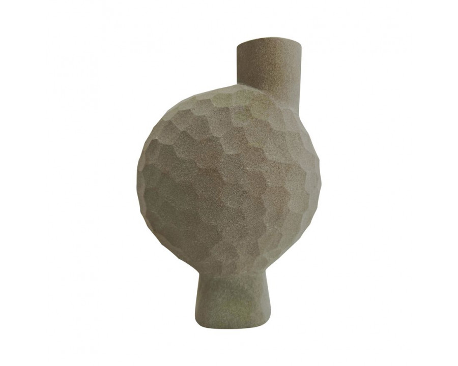 Sagebrook 9" Stone Hammered Vase