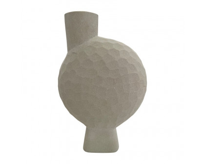 Sagebrook 9" Stone Hammered Vase