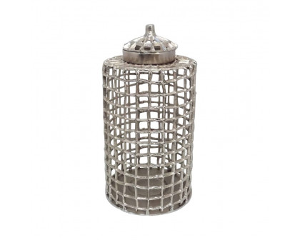 Sagebrook 18" Metal Lidded Jar