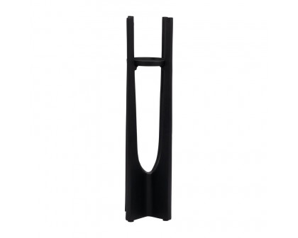 Sagebrook 16" Metal Pillar Candle Holder - Black