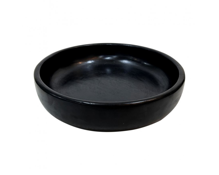 Sagebrook - 12" Mango Wood Bowl in Black