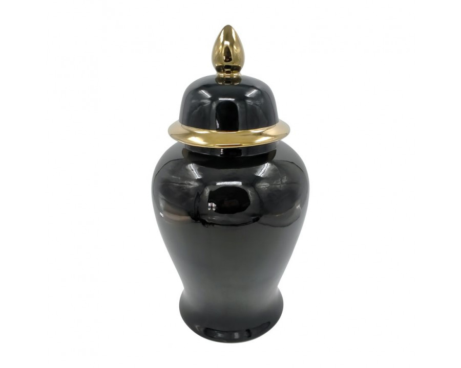 Sagebrook 24" Ceramic Temple Jar