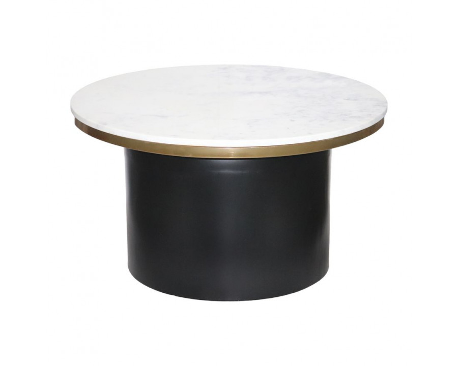 Sagebrook - Metal Cylinder Coffee Table